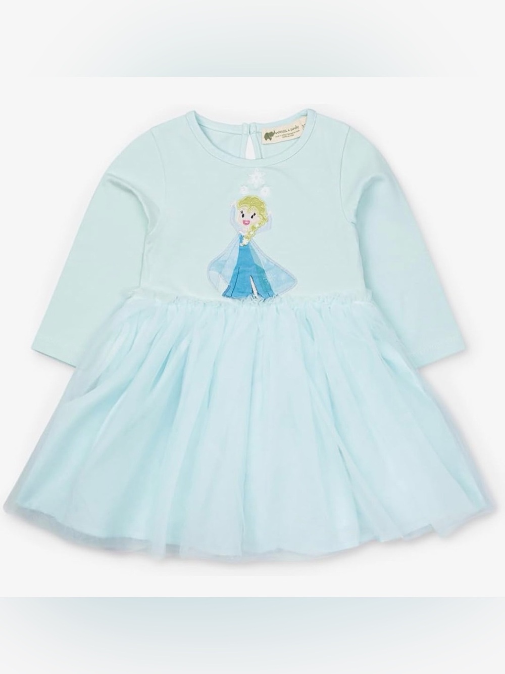 Monica + Andy Organic Long Sleeve Tulle Elsa Dress (8)